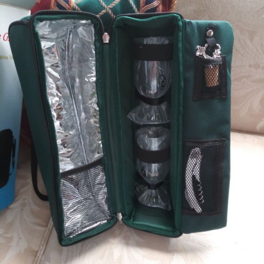 Solana Two Person Wine Tote ~ Free Shipping! ☆ NWT
